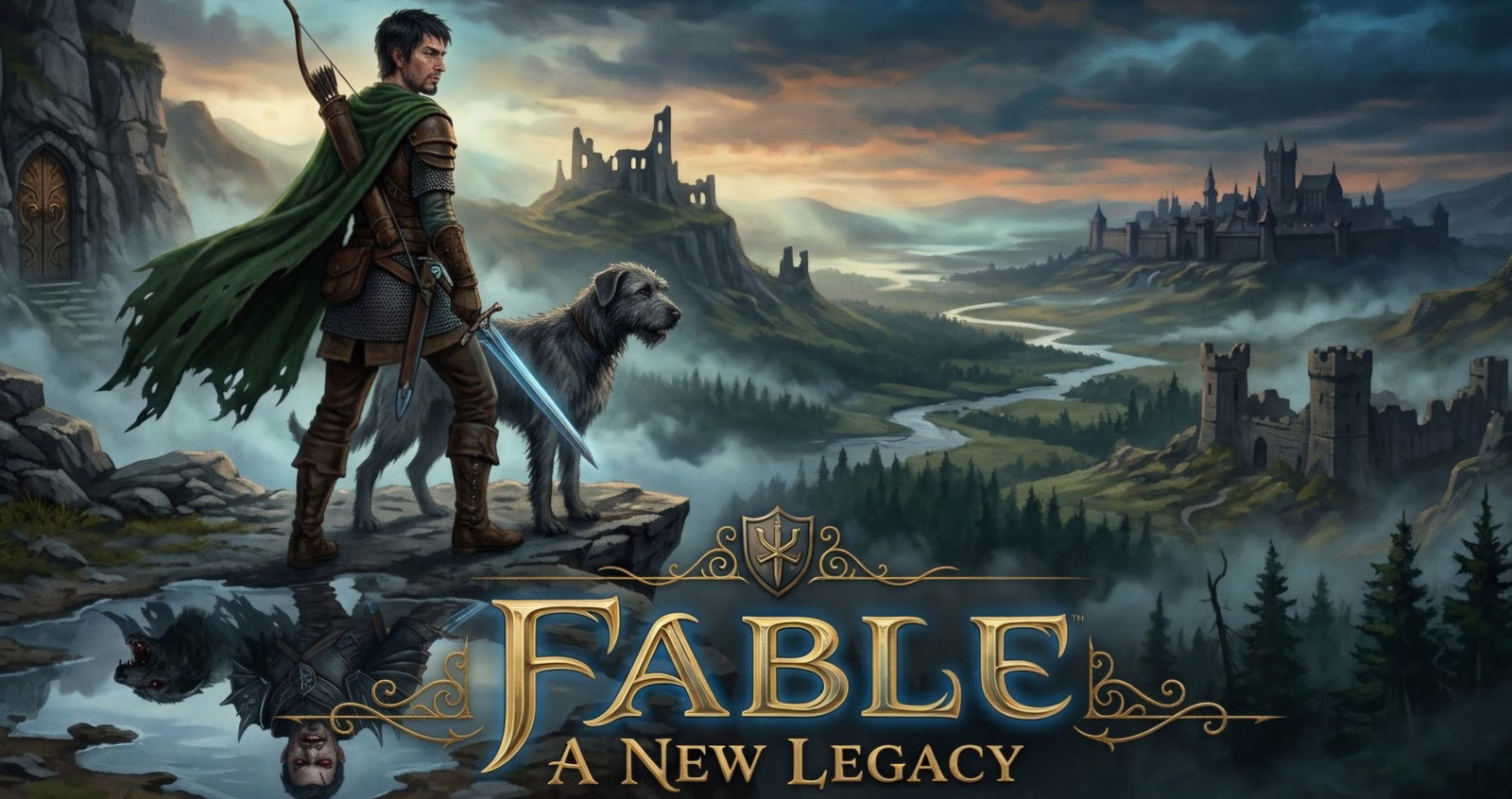 Cover art for Fable: A New Legacy, a fantasy scenario on AI Dungeon