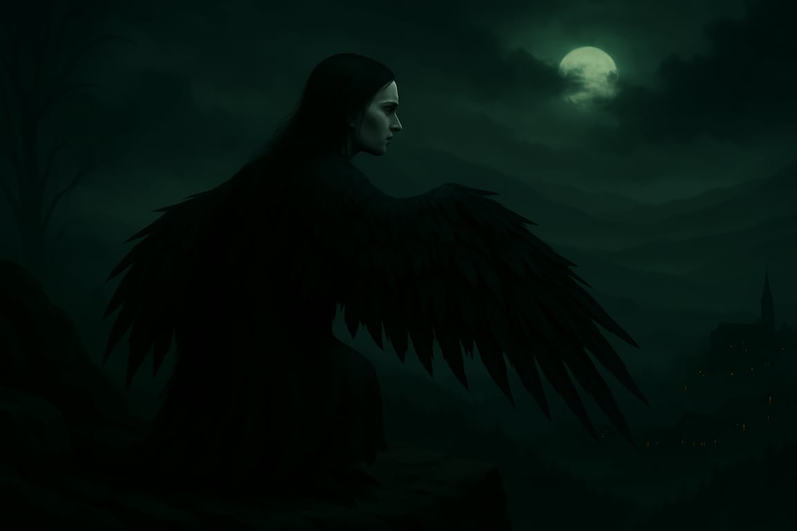 Cover art for Born a Harpy, a harpy scenario on AI Dungeon
