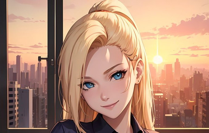 Cover art for Waking Up Next to Ino Yamanaka, a nsfw scenario on AI Dungeon