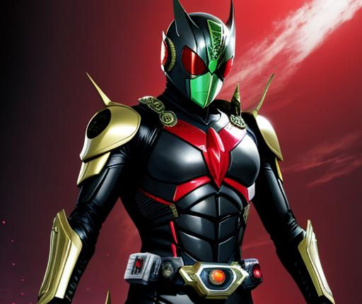 Cover art for Kamen Rider, an anime scenario on AI Dungeon