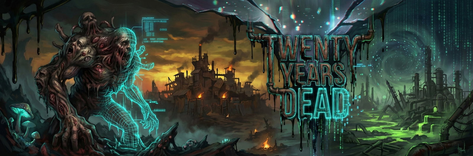 Cover art for Twenty Years Dead, a lo la scenario on AI Dungeon