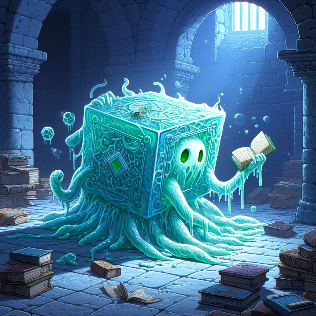 Cover art for Uh-oh, you ate a wizard!, a d d scenario on AI Dungeon