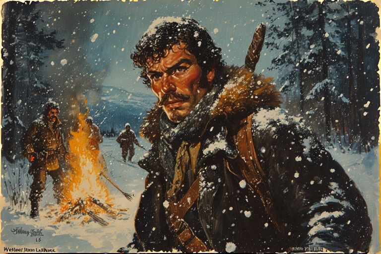 Cover art for The Wendigo Watch - Lac Simon, 1910, a historical scenario on AI Dungeon