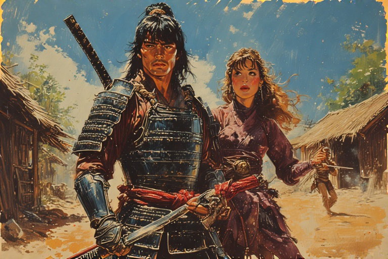 Cover art for The Drought of Ashu H’San, a fantasy scenario on AI Dungeon
