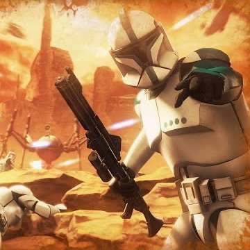 Cover art for Clone Wars : Battle of Geonosis, a star wars scenario on AI Dungeon