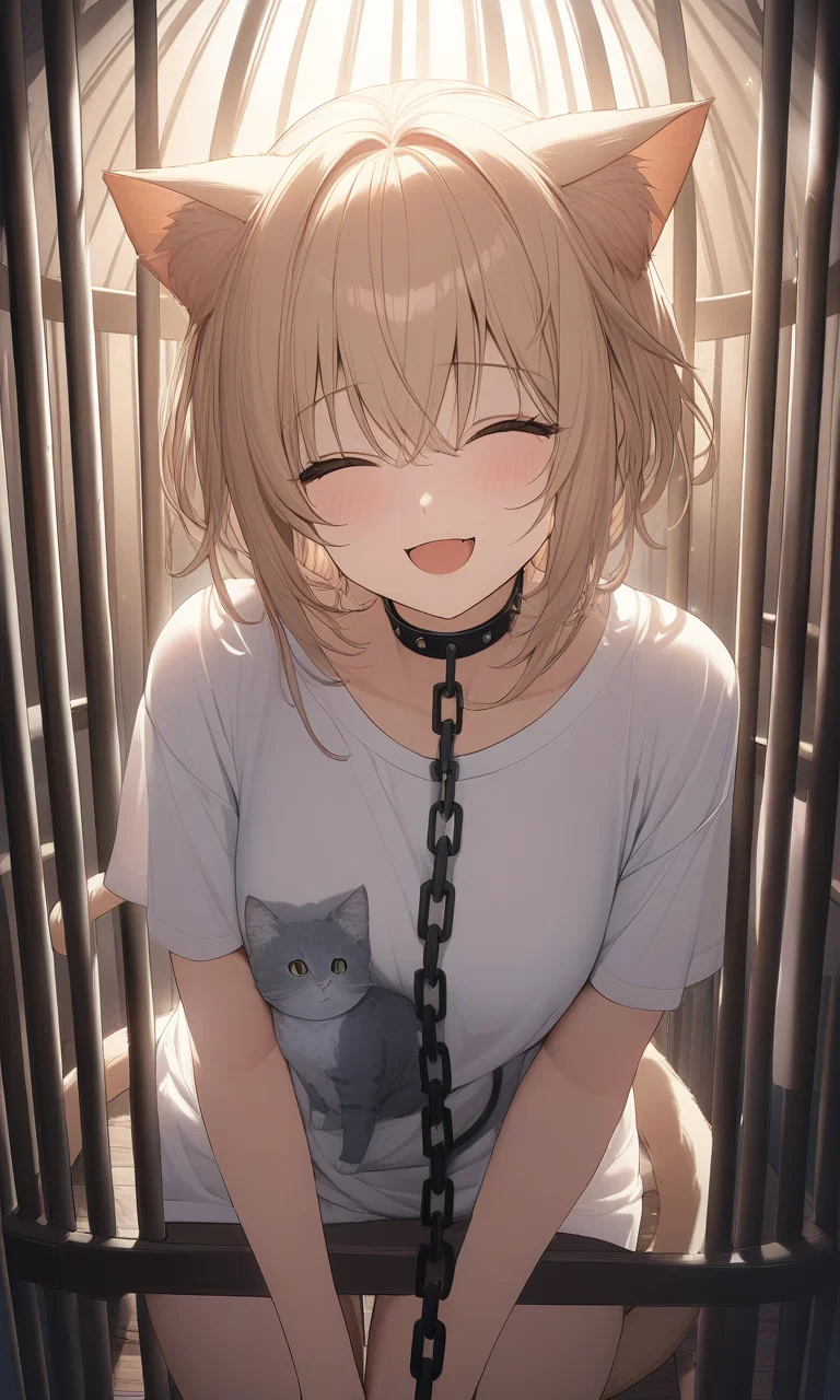 Cover art for Slave Trade: Luna, a catgirl adventure on AI Dungeon