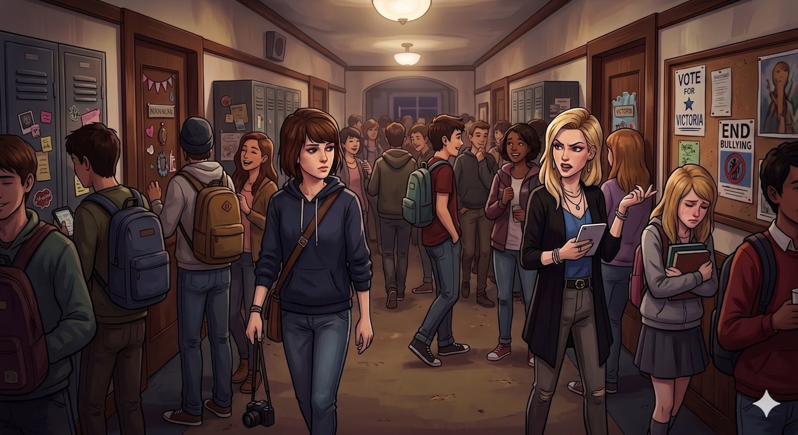 Cover art for Life is Strange Sim Life, a lola scenario on AI Dungeon