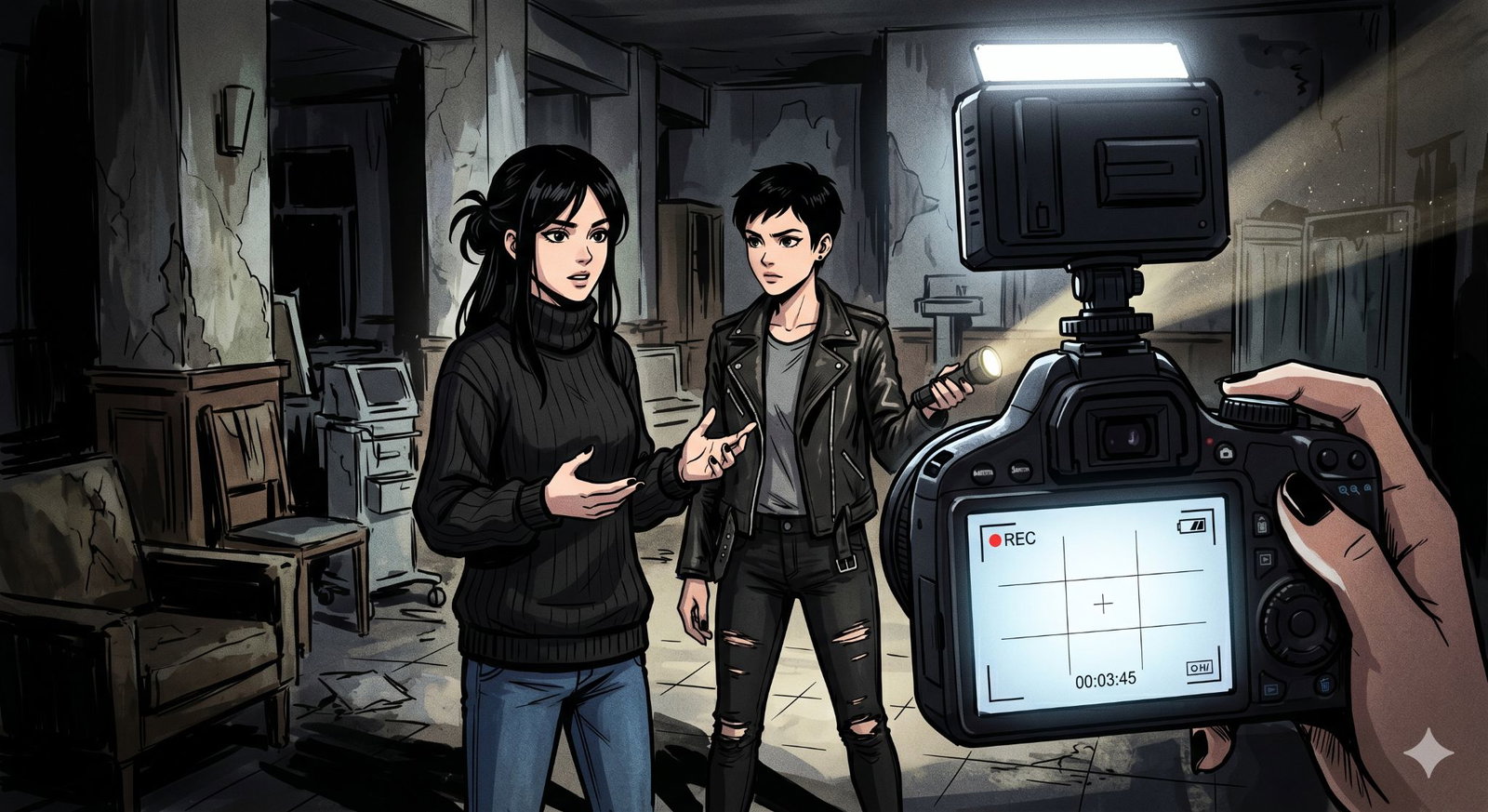 Cover art for The Strange Sisters: Sanatorium, a lola scenario on AI Dungeon