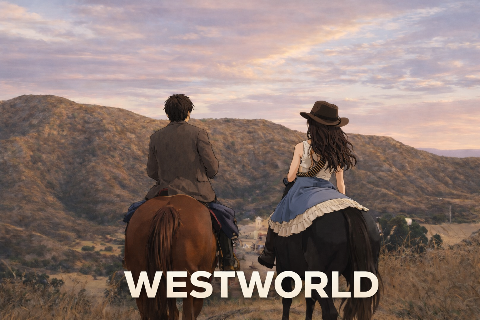Cover art for WestWorld (A/C & LoLa), a western scenario on AI Dungeon