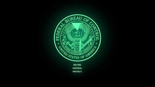 Cover art for Federal Bureau of Control, a horror scenario on AI Dungeon