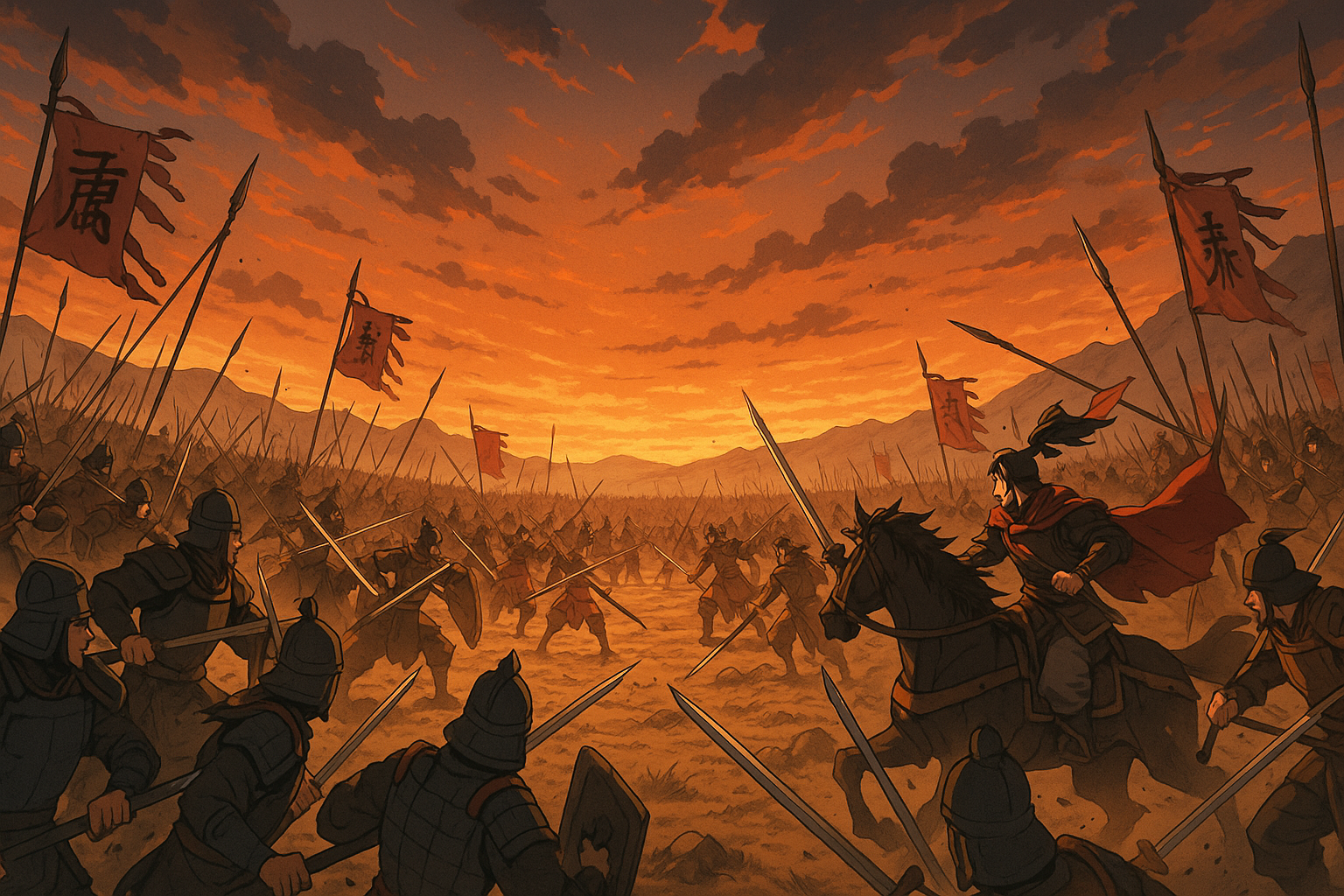 Cover art for ⚔️ Warring States 🏹, a localization scenario on AI Dungeon