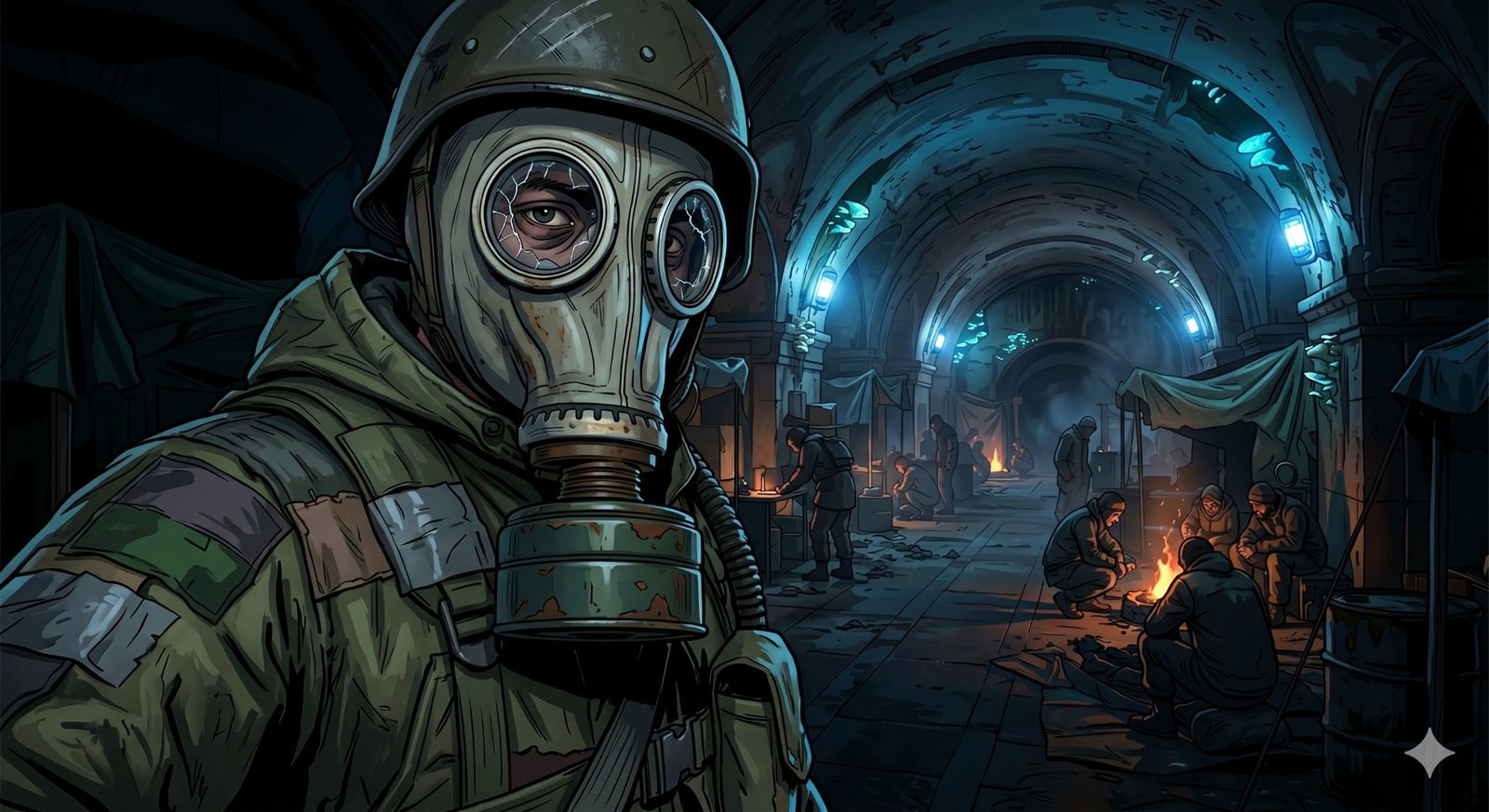 Cover art for Metro 2033, a survival scenario on AI Dungeon