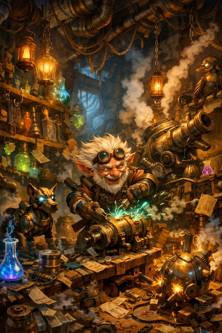 Cover art for Grizzlefuse Marvel's & Mishaps on AI Dungeon