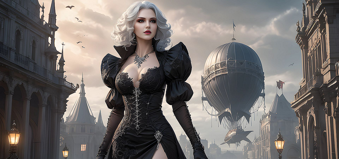 Cover art for Voyage of The Zephyrine, a cadrac scenario on AI Dungeon