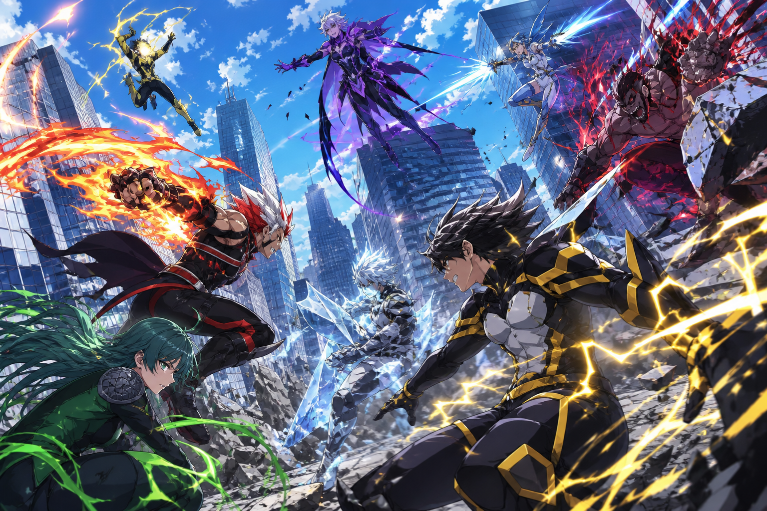 Cover art for Super Hero Max (V.3.5), a super hero scenario on AI Dungeon