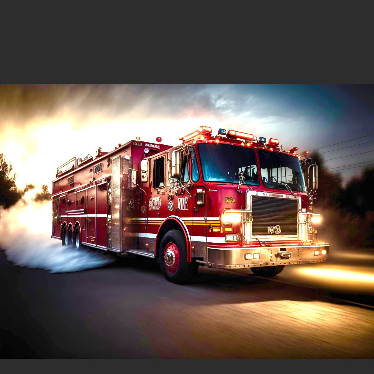Cover art for Firefighter Simulator, a firefighters scenario on AI Dungeon