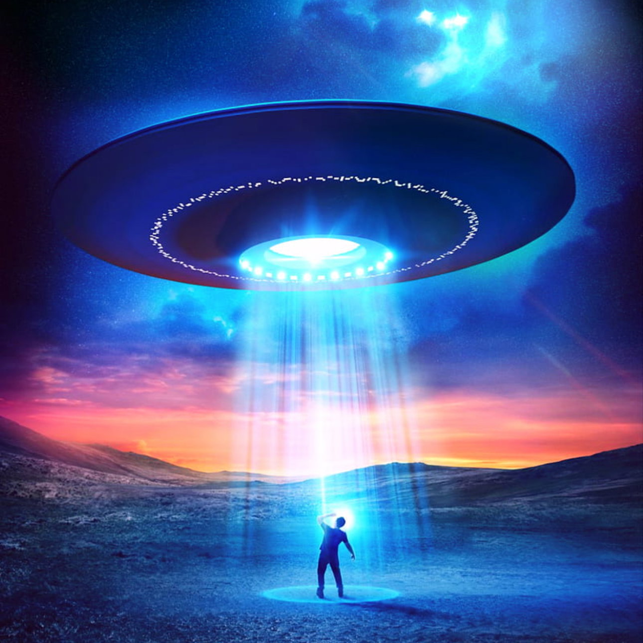 Cover art for What The Deal With The Ford Family?, an alien scenario on AI Dungeon