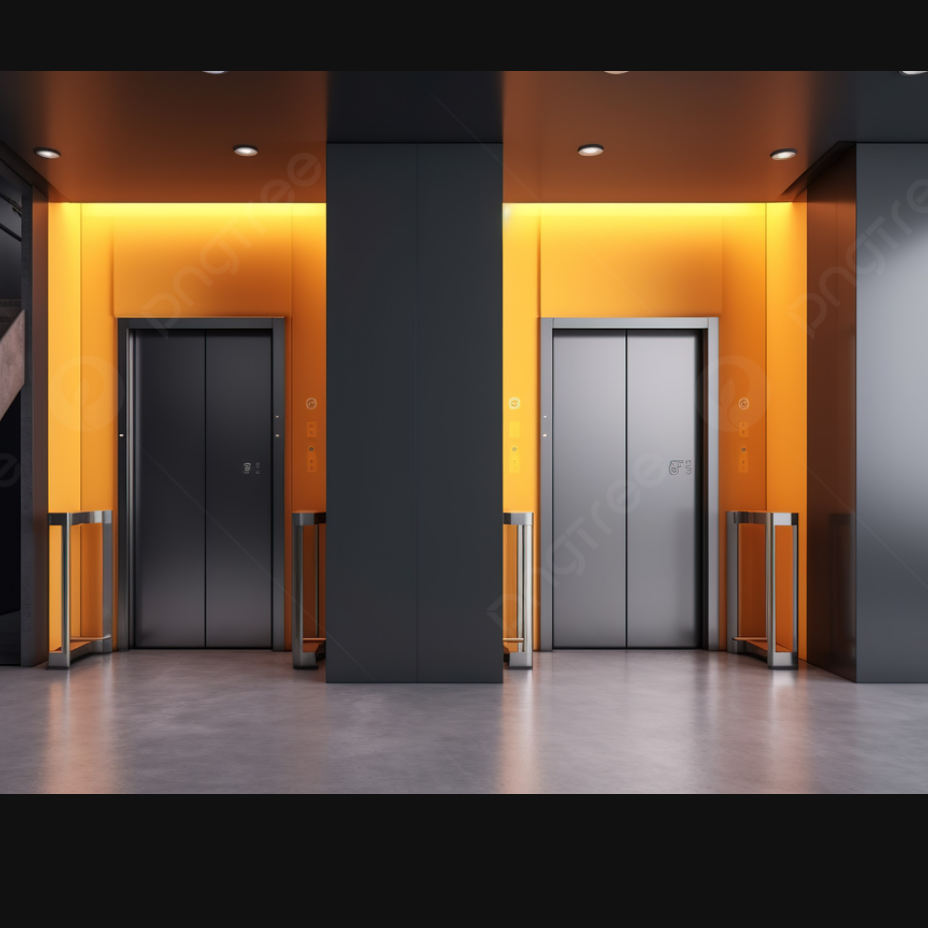 Cover art for The Elevator , a romance scenario on AI Dungeon