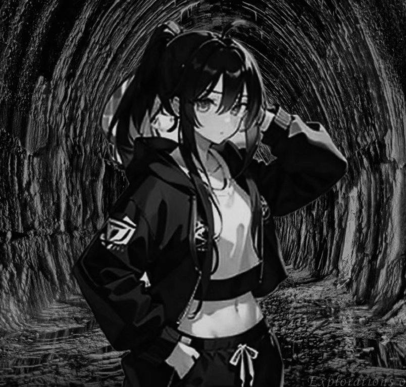 Cover art for Demon Hunter Girlfriend X Ultimate , a demon hunter scenario on AI Dungeon