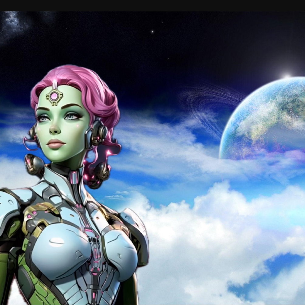 Cover art for Cosmic Chemistry 🧪 , an alien scenario on AI Dungeon