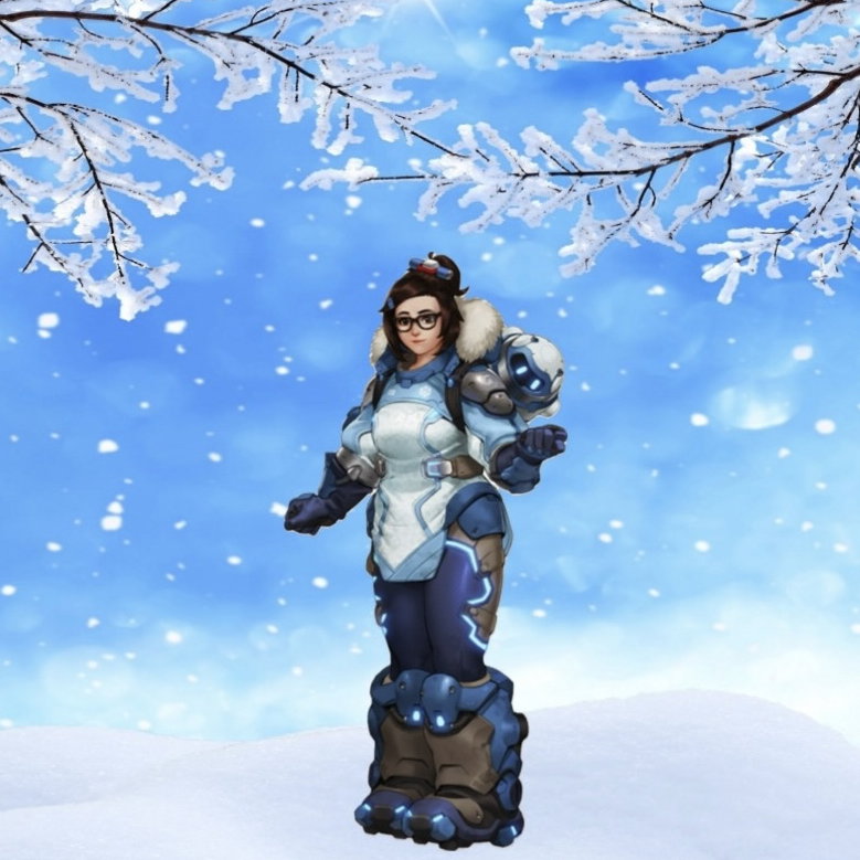 Cover art for Overwatch: Snow Day ❄️, an overwatch scenario on AI Dungeon
