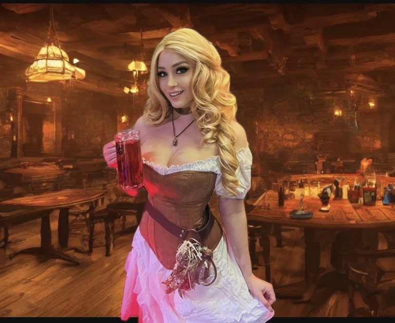 Cover art for The Drunken Rose Tavern, a nsfw scenario on AI Dungeon
