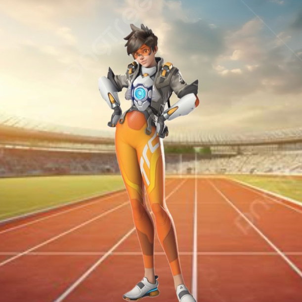 Cover art for Overwatch: Tracer, an overwatch scenario on AI Dungeon