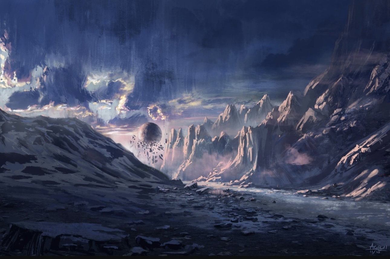 Cover art for No Man Lands, a fantasy scenario on AI Dungeon