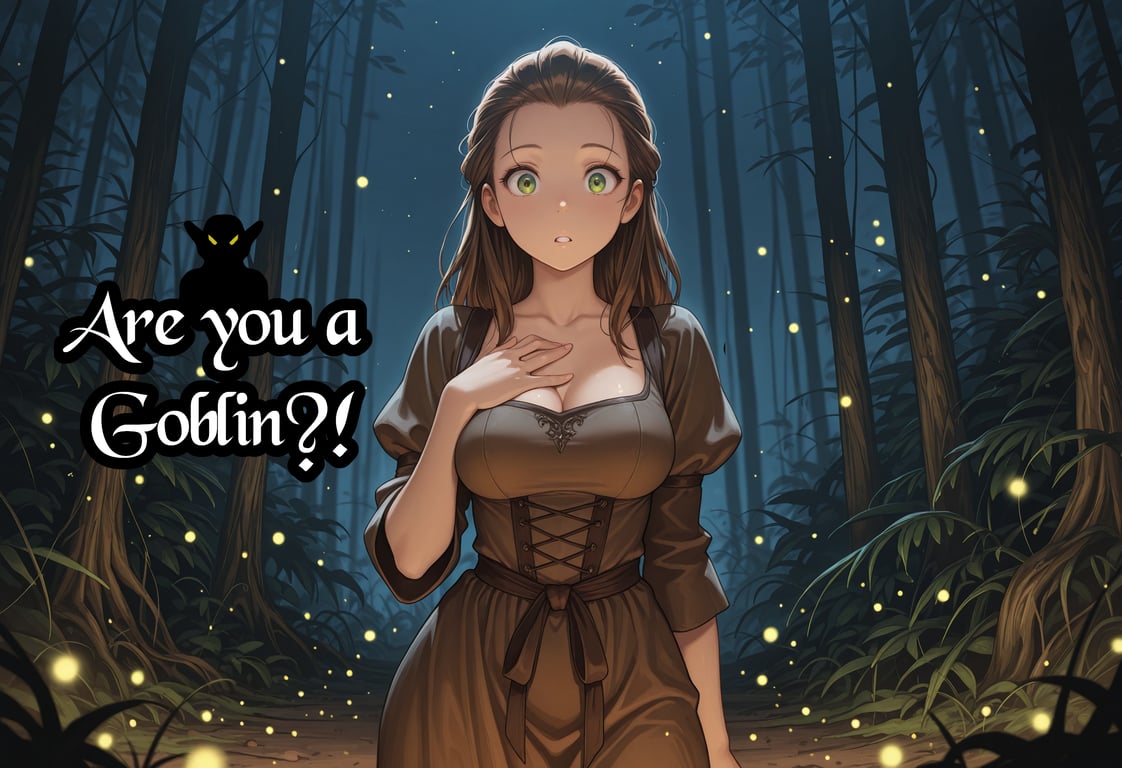 Cover art for Are you a Goblin?!, a fantasy scenario on AI Dungeon