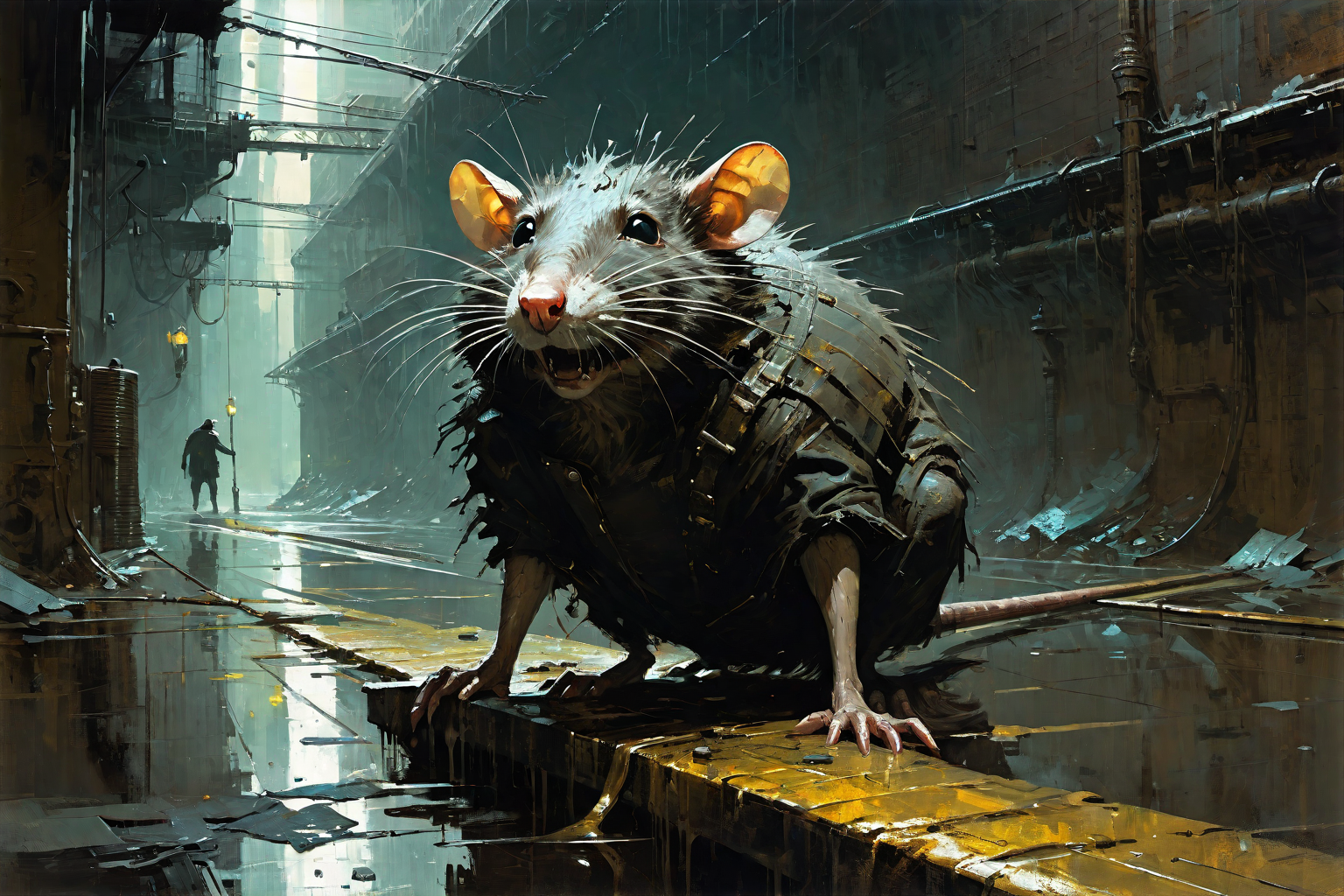 Cover art for 🗡️🐀 Rodents of Unusual Size (Update 08/30/24) 🗡️🐀, a fantasy scenario on AI Dungeon