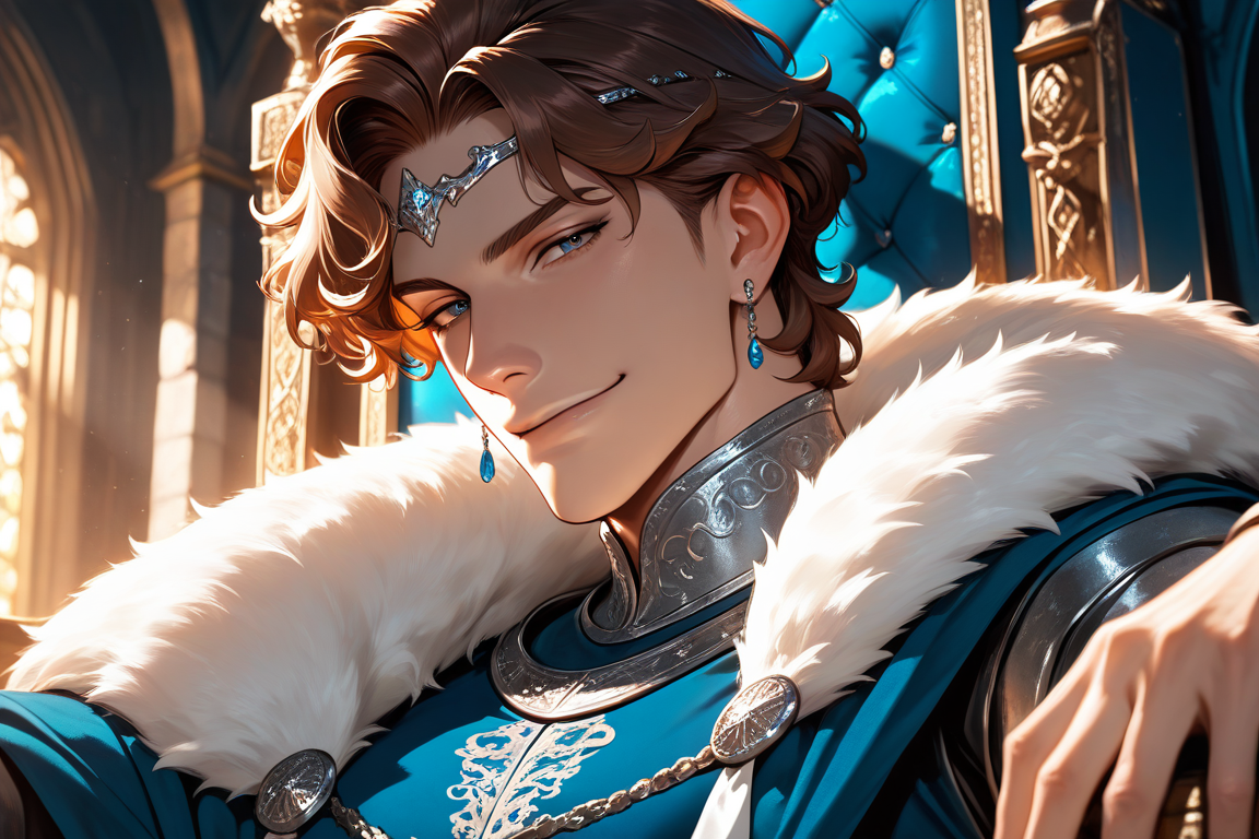 Cover art for Sworn To The Crown (🎭Inner Self Update), a savehusbandos scenario on AI Dungeon