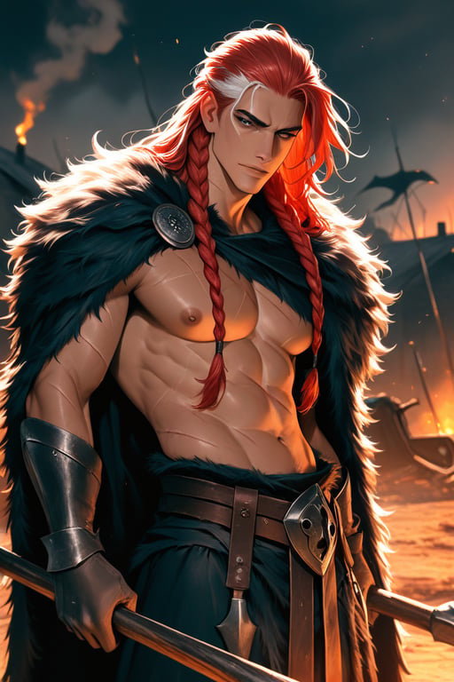 Cover art for Ragnar of the Red Wastes, a savehusbandos scenario on AI Dungeon