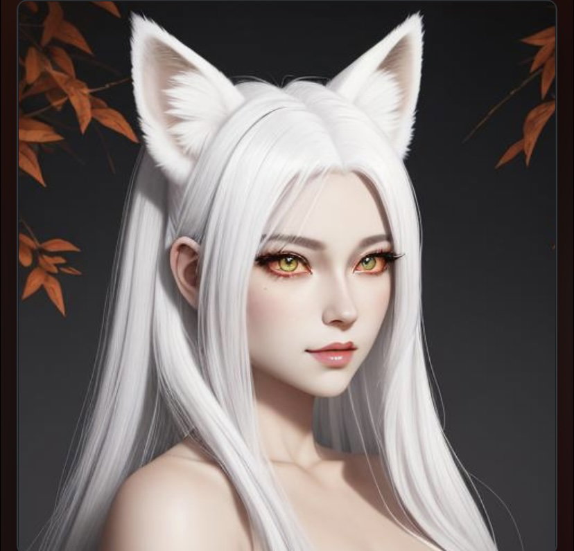 Cover art for Kitsune ''Babysitter'', a kitsune scenario on AI Dungeon