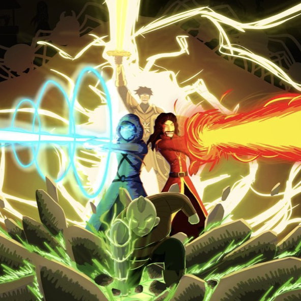Cover art for Aventure – Beyond the Crater, an aventure scenario on AI Dungeon