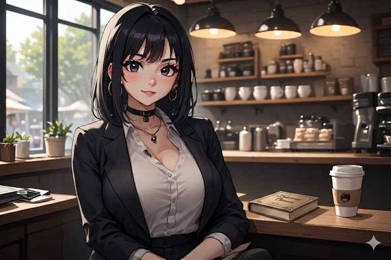 Cover art for Steamy Encounter, a romance scenario on AI Dungeon