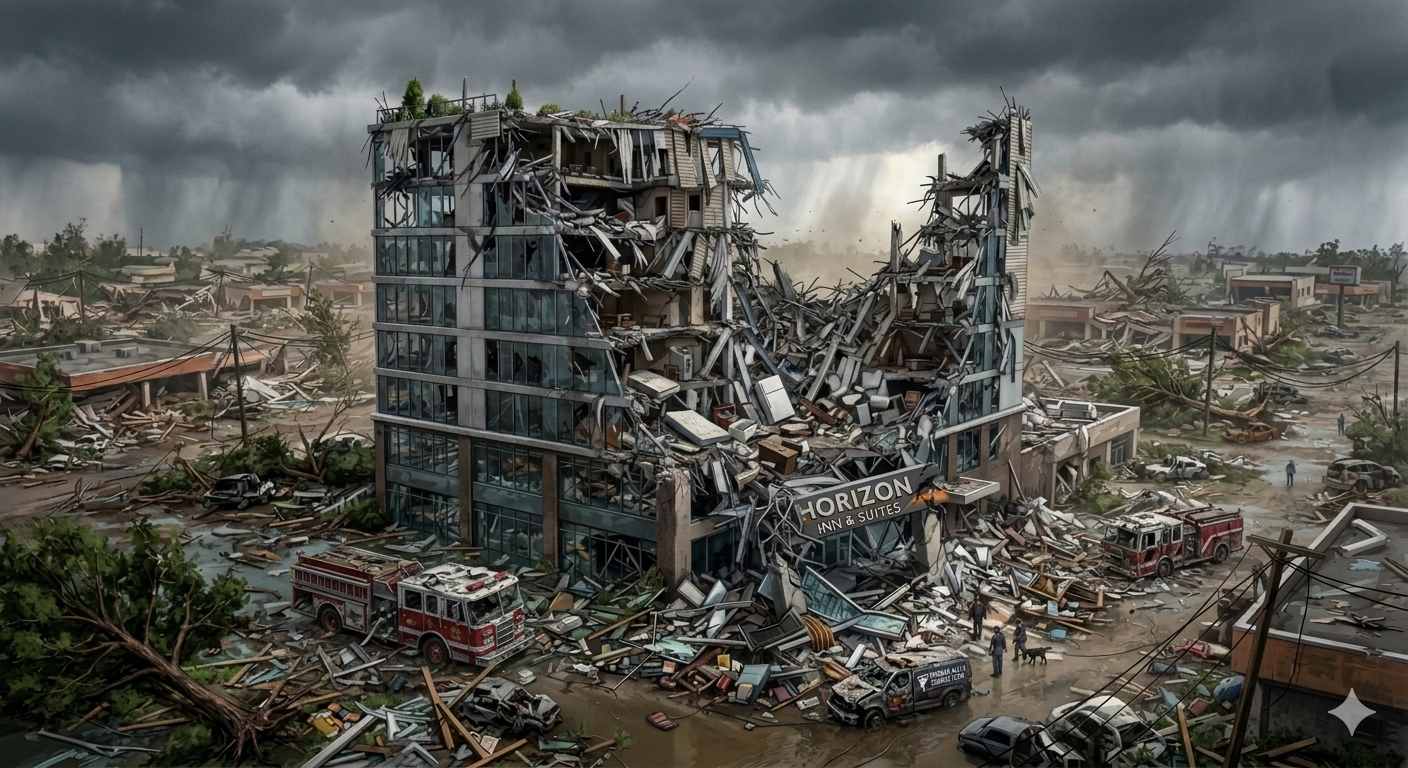 Cover art for Grace Under Pressure, a disaster scenario on AI Dungeon