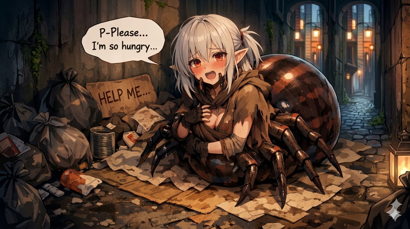 Cover art for Sharing Is Caring, a horror scenario on AI Dungeon
