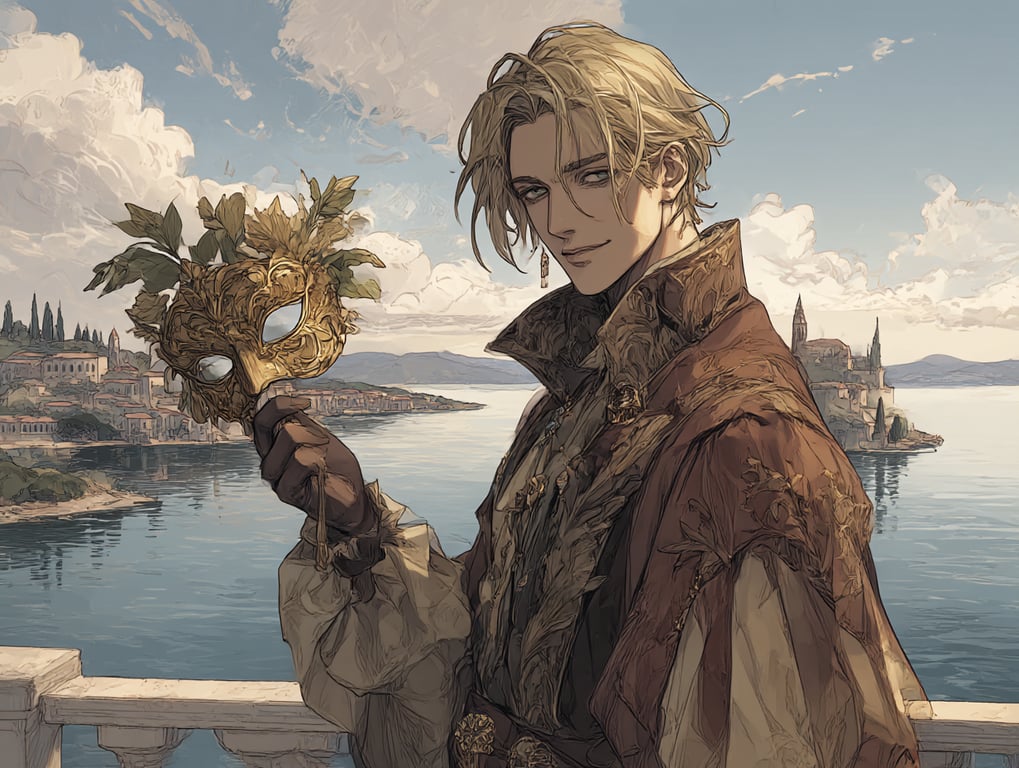 Cover art for Armor and Affection, a romance scenario on AI Dungeon