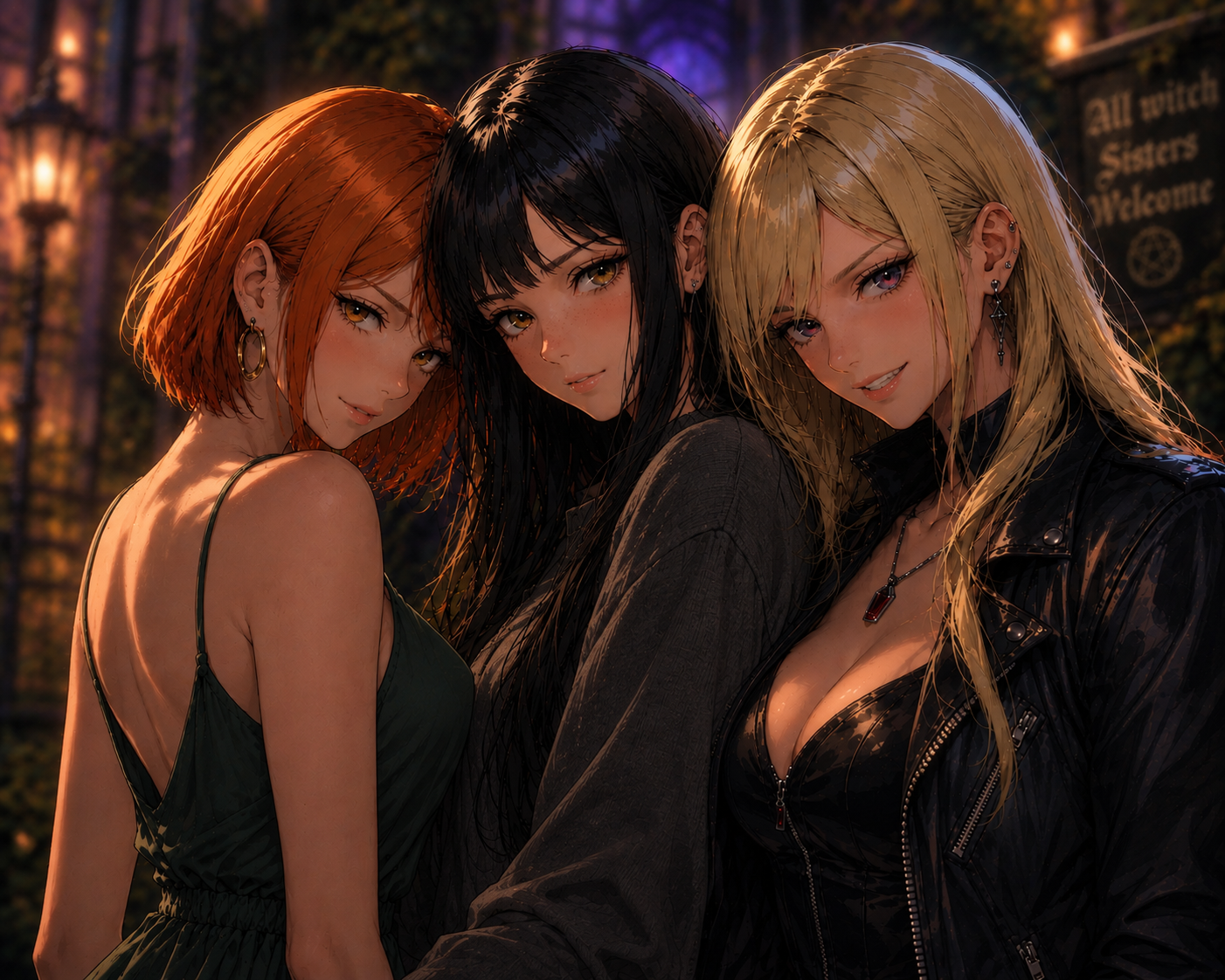 Cover art for ✨️My roomates are witches✨️, a magic scenario on AI Dungeon