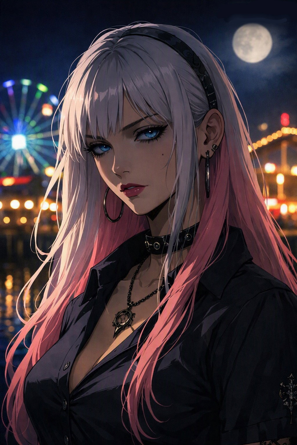 Cover art for Date with a Vampire Slayer, a vampire scenario on AI Dungeon
