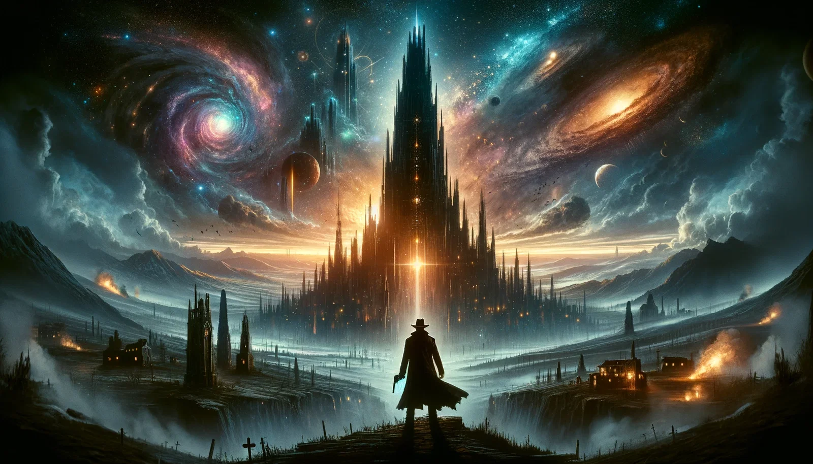 Cover art for The Dark Tower (World), a fantasy scenario on AI Dungeon