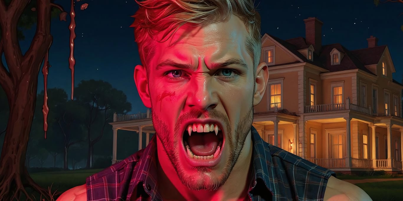 Cover art for Dixie Bleeders, a horror scenario on AI Dungeon