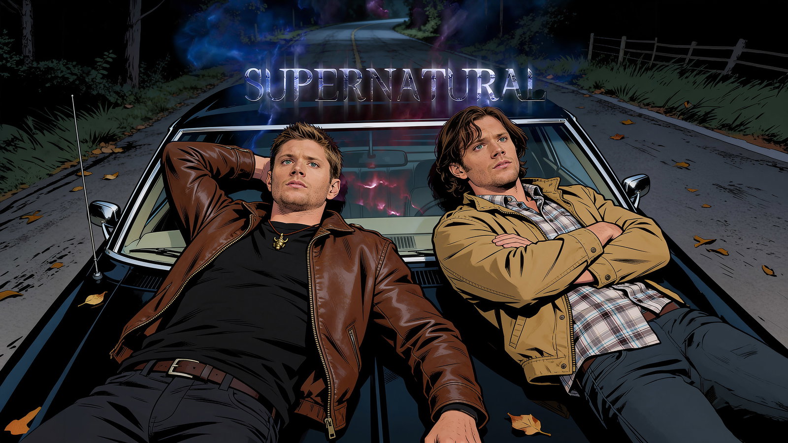 Cover art for Supernatural, a supernatural world on Voyage