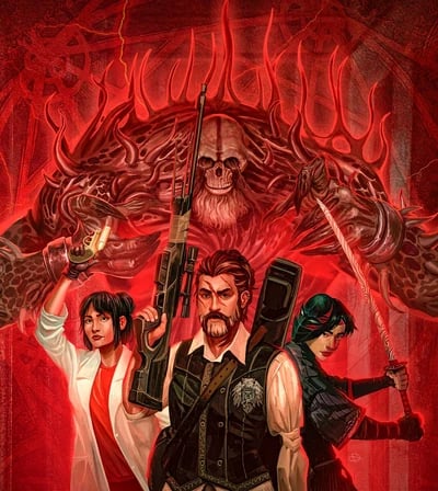 Cover art for Paranormal Order, a modern fantasy scenario on AI Dungeon