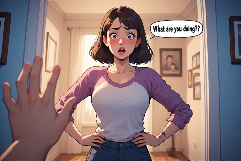 Cover art for Caught ___ By Your ___!, a caught adventure on AI Dungeon