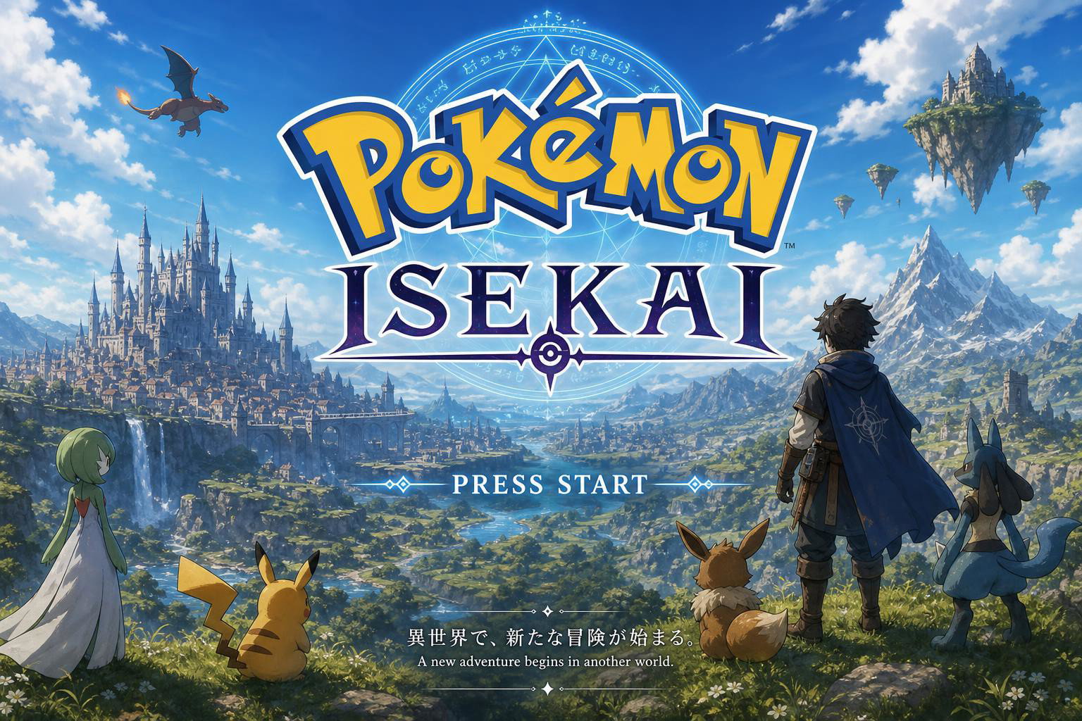 Cover art for Pokemon: Isekai, a pokemon scenario on AI Dungeon