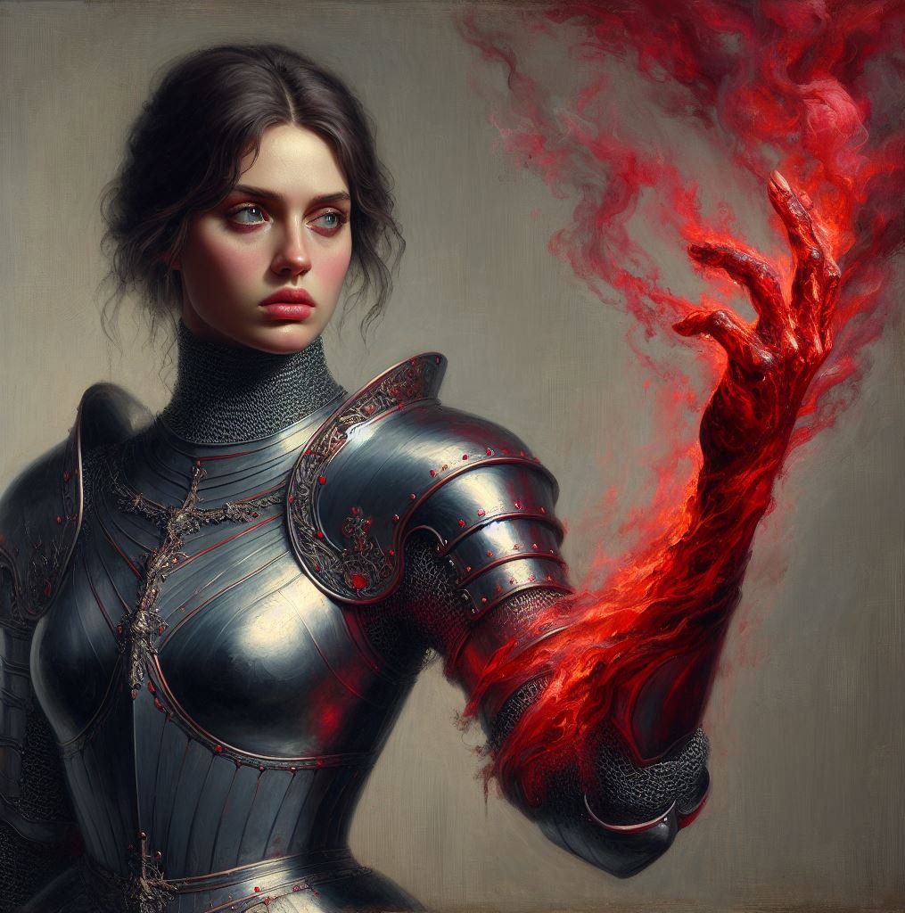 Cover art for A corrupted hero stands alone., a nsfw scenario on AI Dungeon