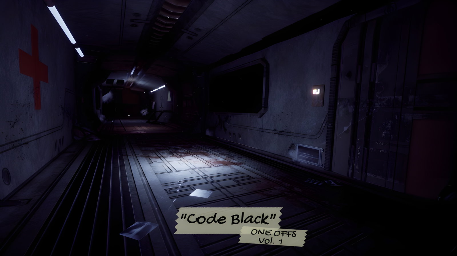 Cover art for Code Black, a space scenario on AI Dungeon
