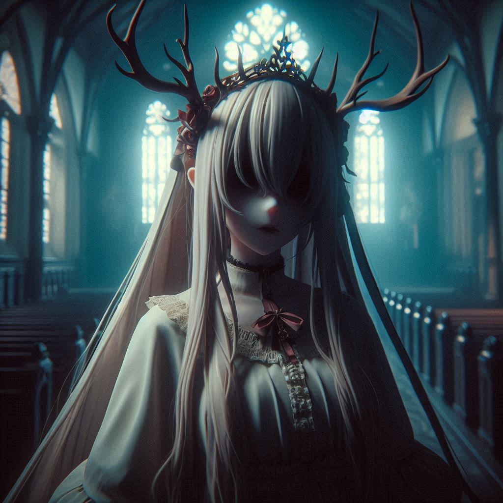 Cover art for Face of Heathens, a fantasy scenario on AI Dungeon