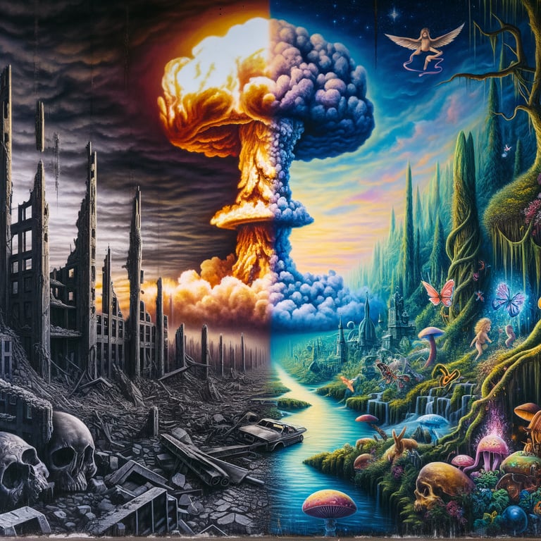 Cover art for Worlds Redemption, a knowledge scenario on AI Dungeon